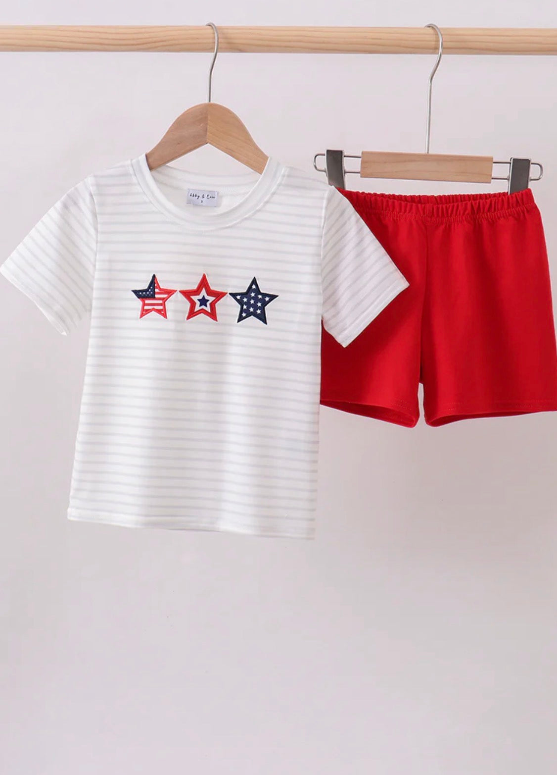 Red Star Short Set