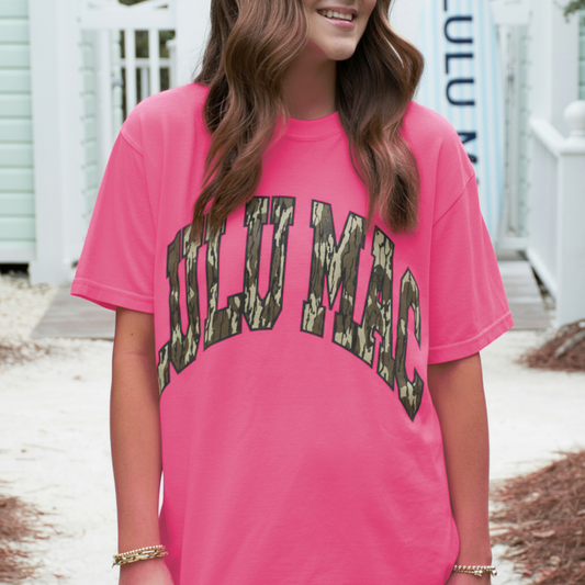 Hot Pink Lulu Mac Tee
