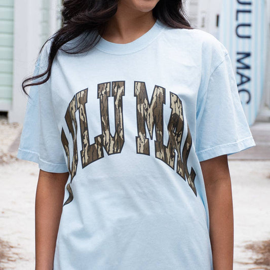 Lulu Mac Blue Camo
