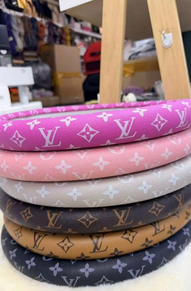 LV Steering Wheel Cover