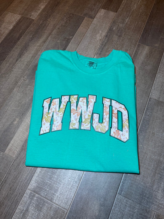 Camo WWJD T-shirt