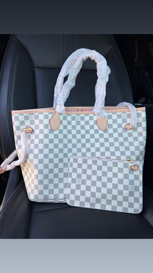 White & Pink Neverfull