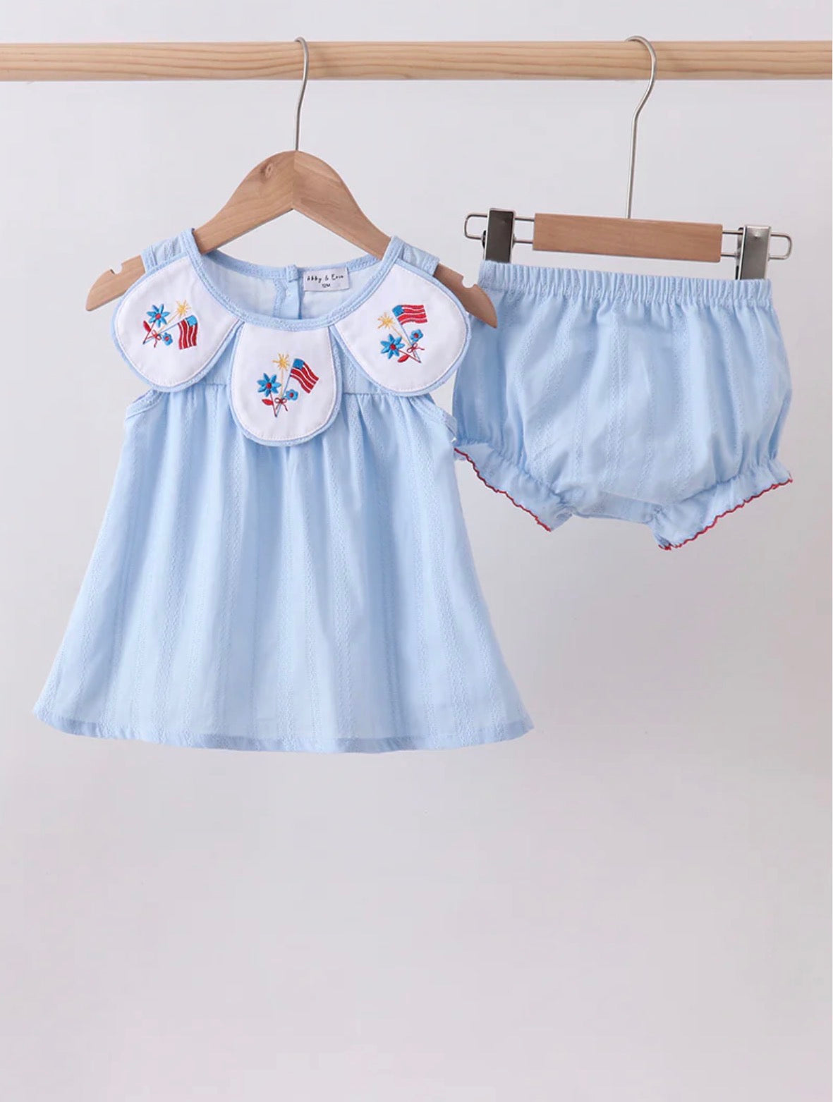 Blue Bloomer Set