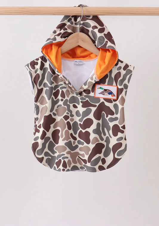 Camo Mallard UPF Swim Coverup